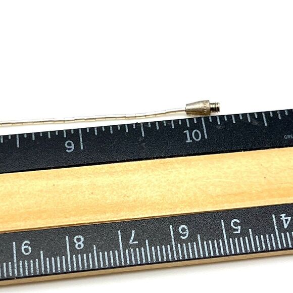 Boho‎ Liquid Silver Bear Claw Anklet Marked USA 925 Southwestern Bohemian Blue - Picture 6 of 6